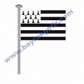 BRİTTANY GÖNDER BAYRAK 50x75 ( EBAT SEÇİNİZ )